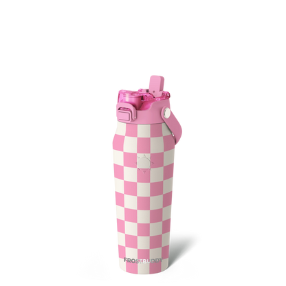 Bottle Buddy 24oz | Pink Checkered