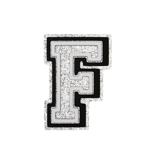Budz | Silver Letter F