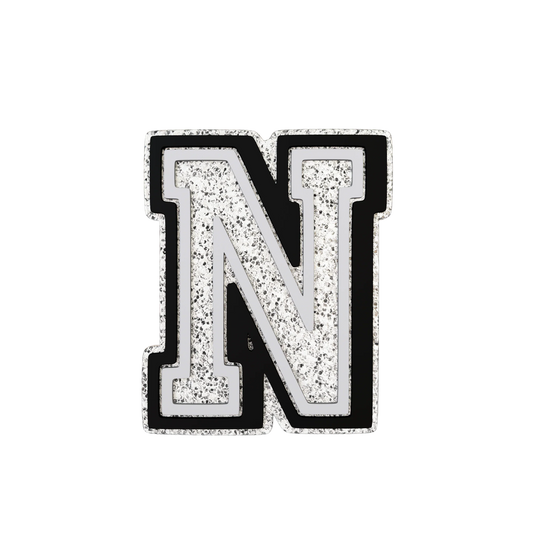 Budz | Silver Letter N