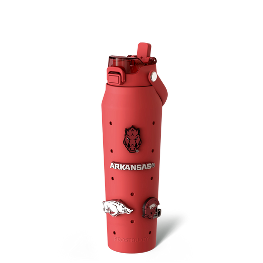 Bottle Buddy 32oz | Arkansas Razorbacks | Skin + Budz Bundle