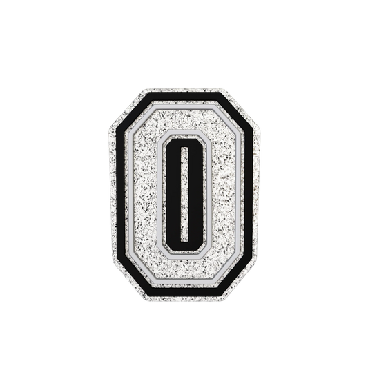 Budz | Silver Letter O