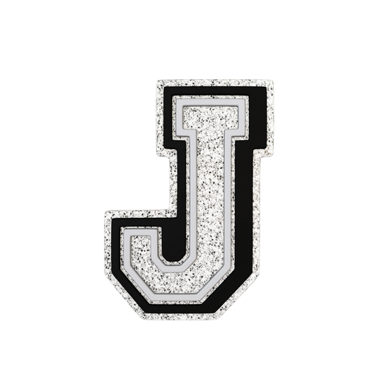 Budz | Silver Letter J