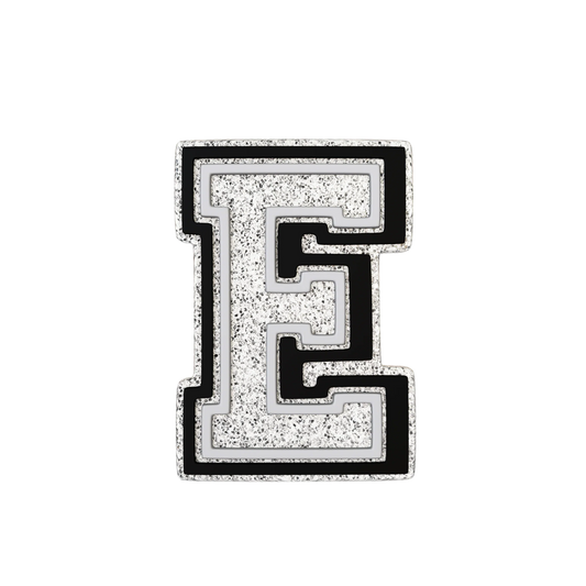 Budz | Silver Letter E