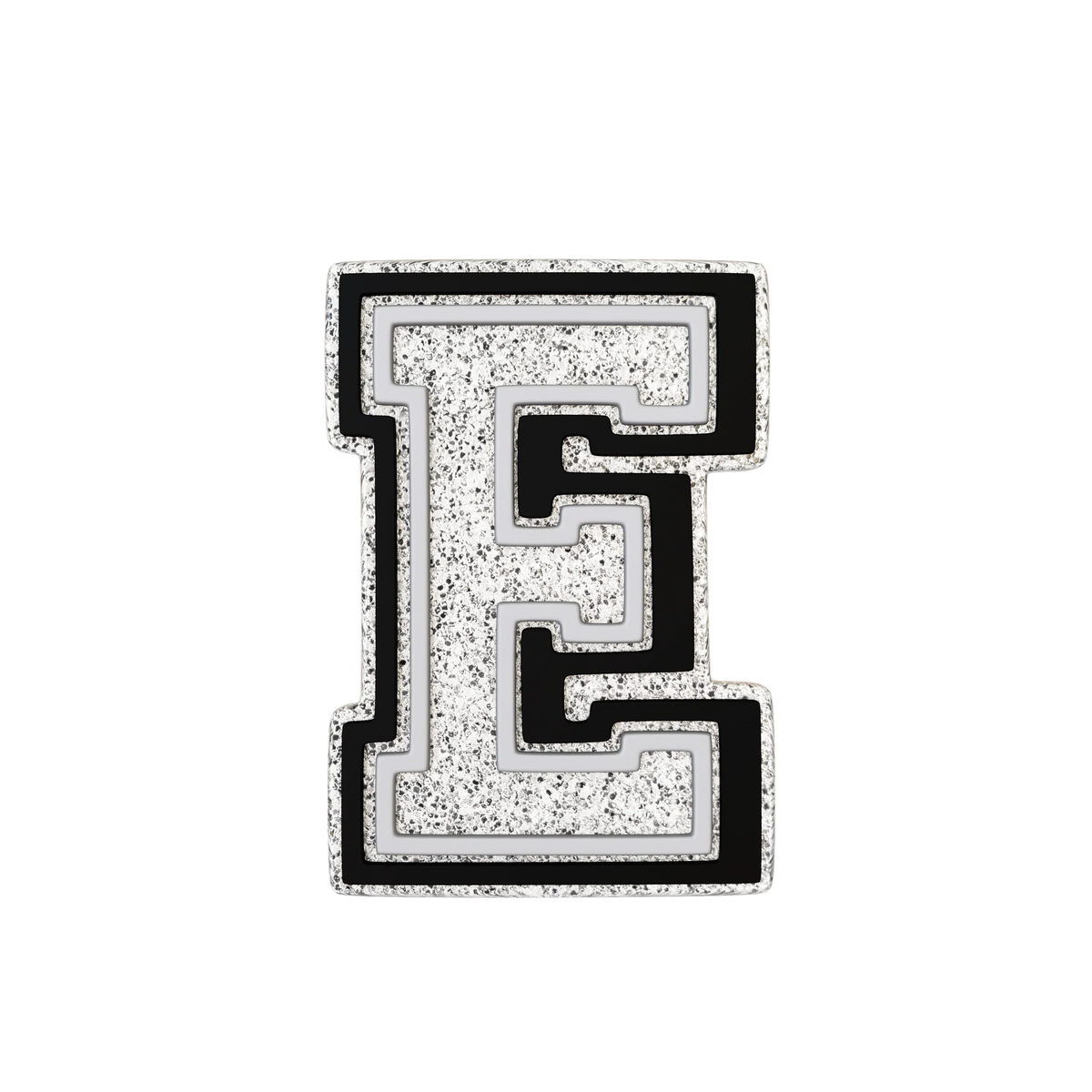Budz | Silver Letter E