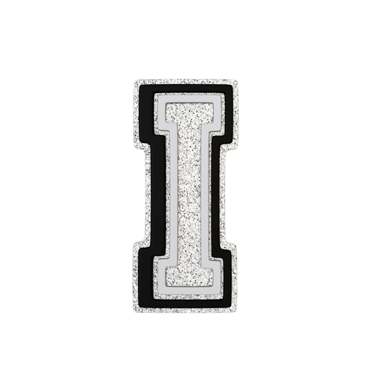 Budz | Silver Letter I